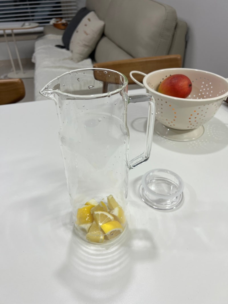락앤락 내열유리 물병 1.5L 구매후 사용 후기