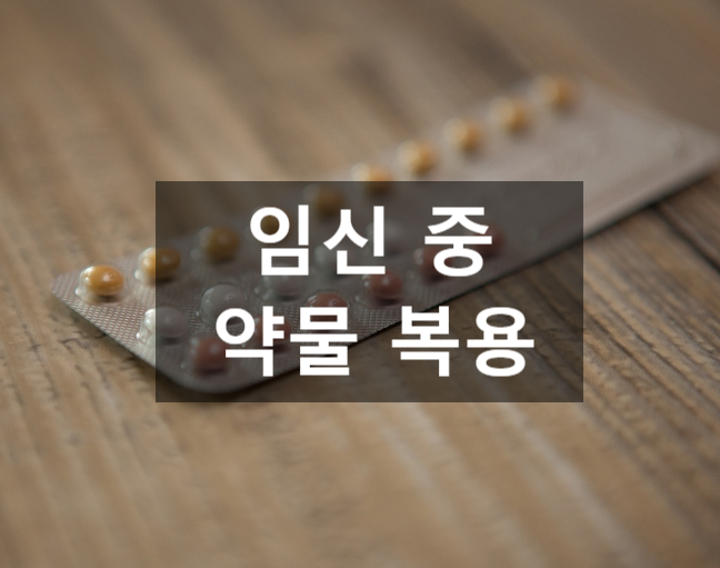  임신 중 약물 복용에 대한 이해