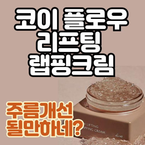  고현정 크림 성분 살펴보니 주름개선될만하네
