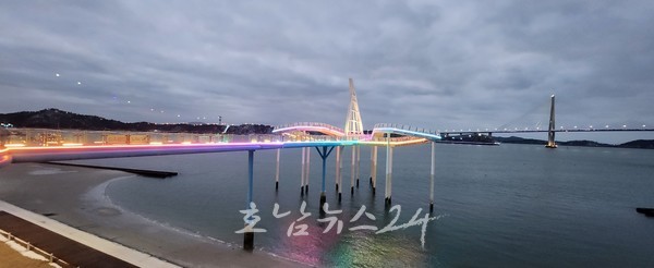  목포 대표적 관광명소 유달유원지 새단장… 스카이워크 디자인개선 및 확장