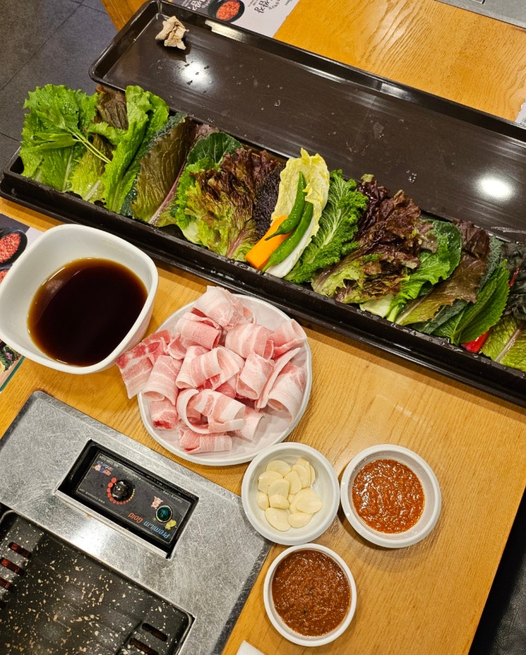  평촌학원가 맛집 다양한 채소와 즐기는 백종원의 원조쌈밥집