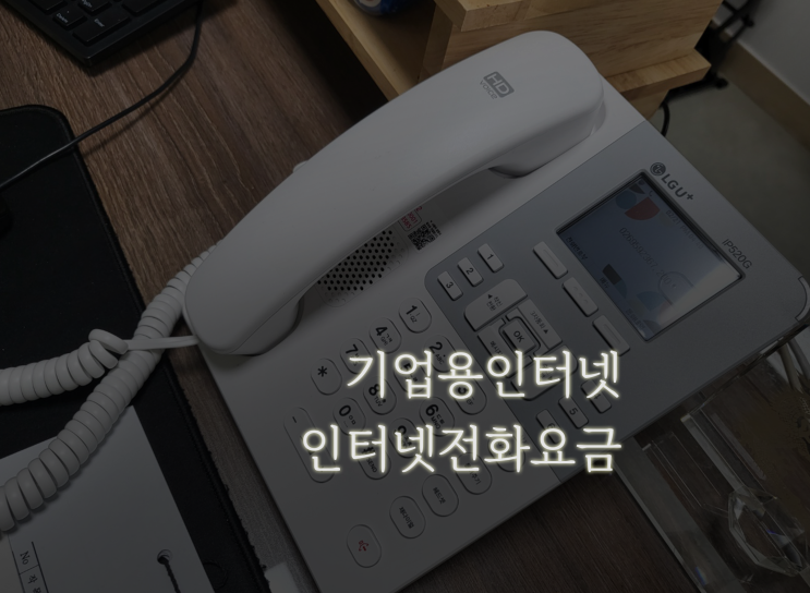  LG기업용인터넷, 인터넷전화 설치 요금 정리