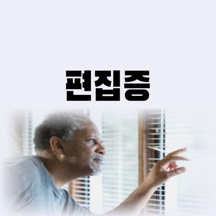  편집증 뜻 증상 약 먹으면 치료 가능할까