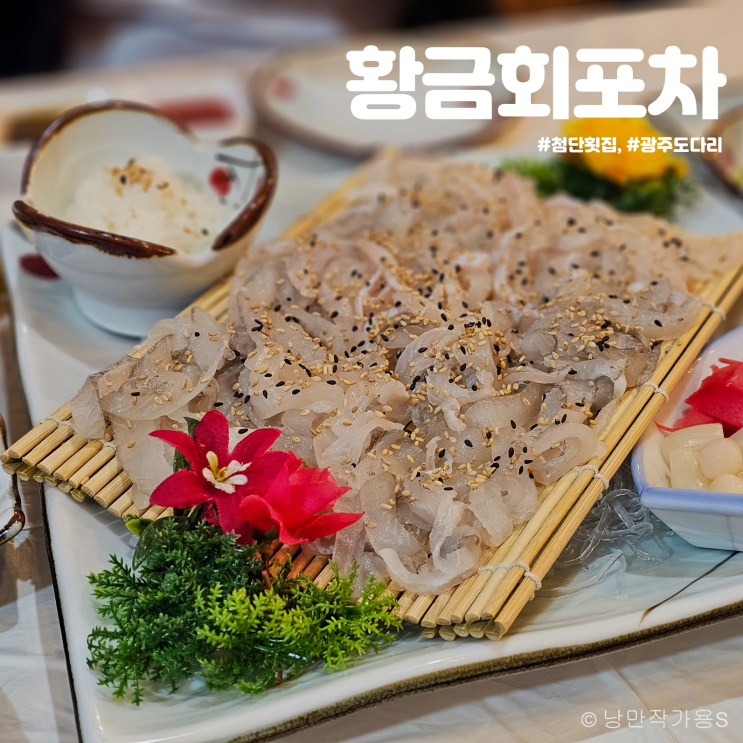 첨단 횟집 황금회포차 광주 도다리 맛집 방문 후기 첨단 횟집 황금회포차 광주 도다리 맛집 방문 후기