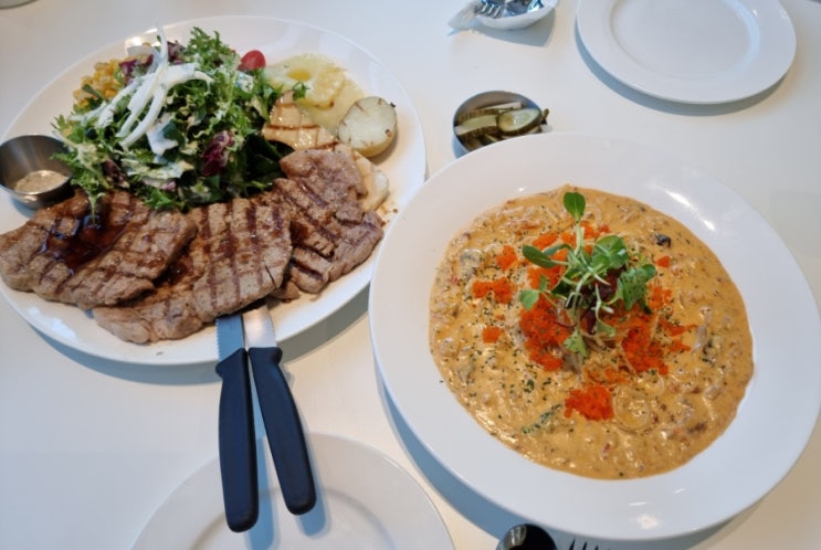  김해맛집 다이닝숲 김해점 가야랜드맛집 양식 데이트 맛집추천