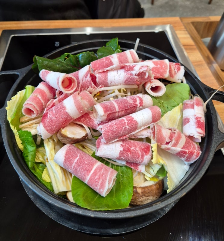  인천 검단신도시 아라동 맛집 삼청동 샤브