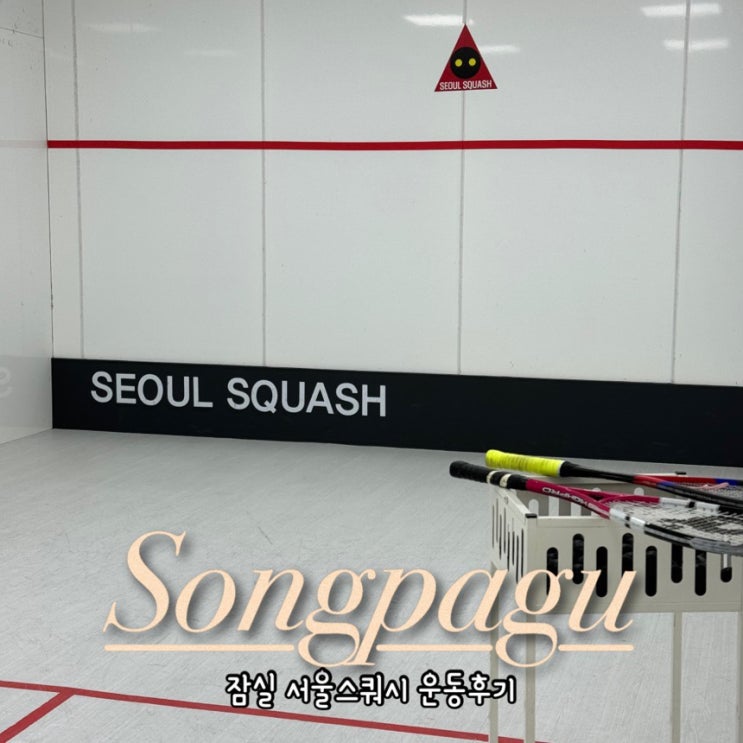  [송파구 잠실 스쿼시 자세] 서울스쿼시에서 운동 후기