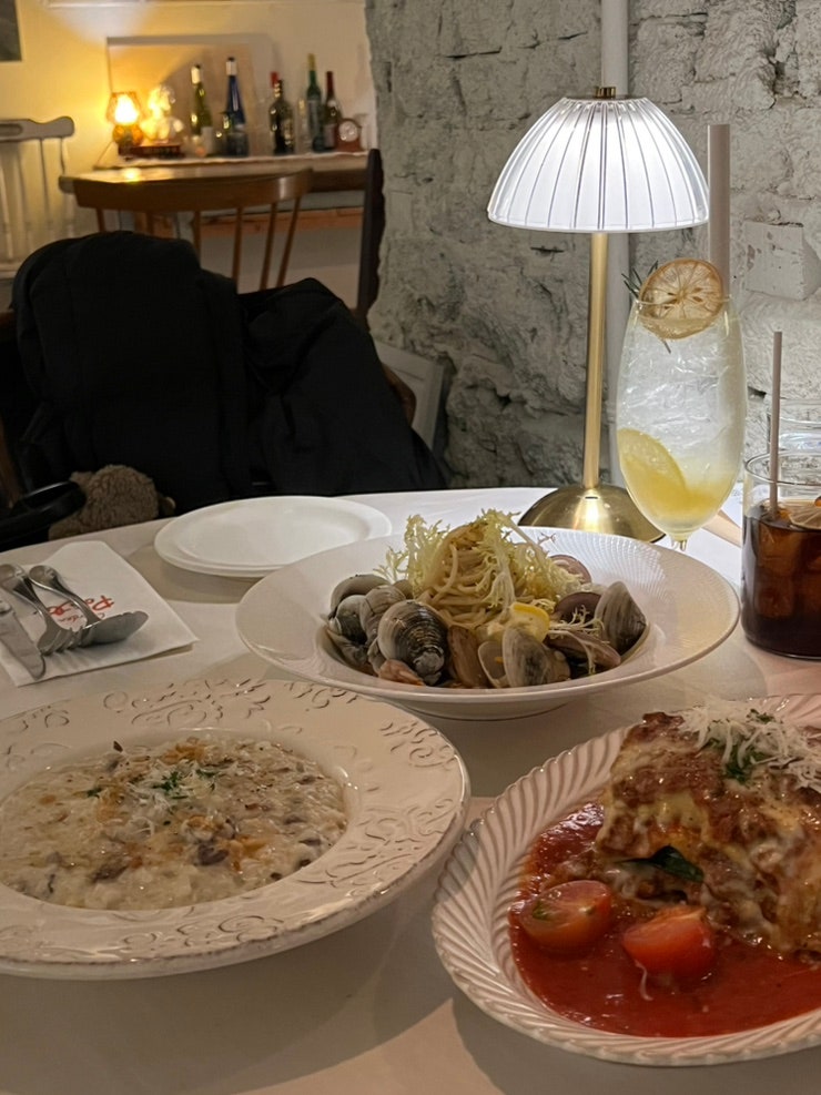  서울데이트 분위기 좋은 합정역맛집 가든포에트 파스타 필수