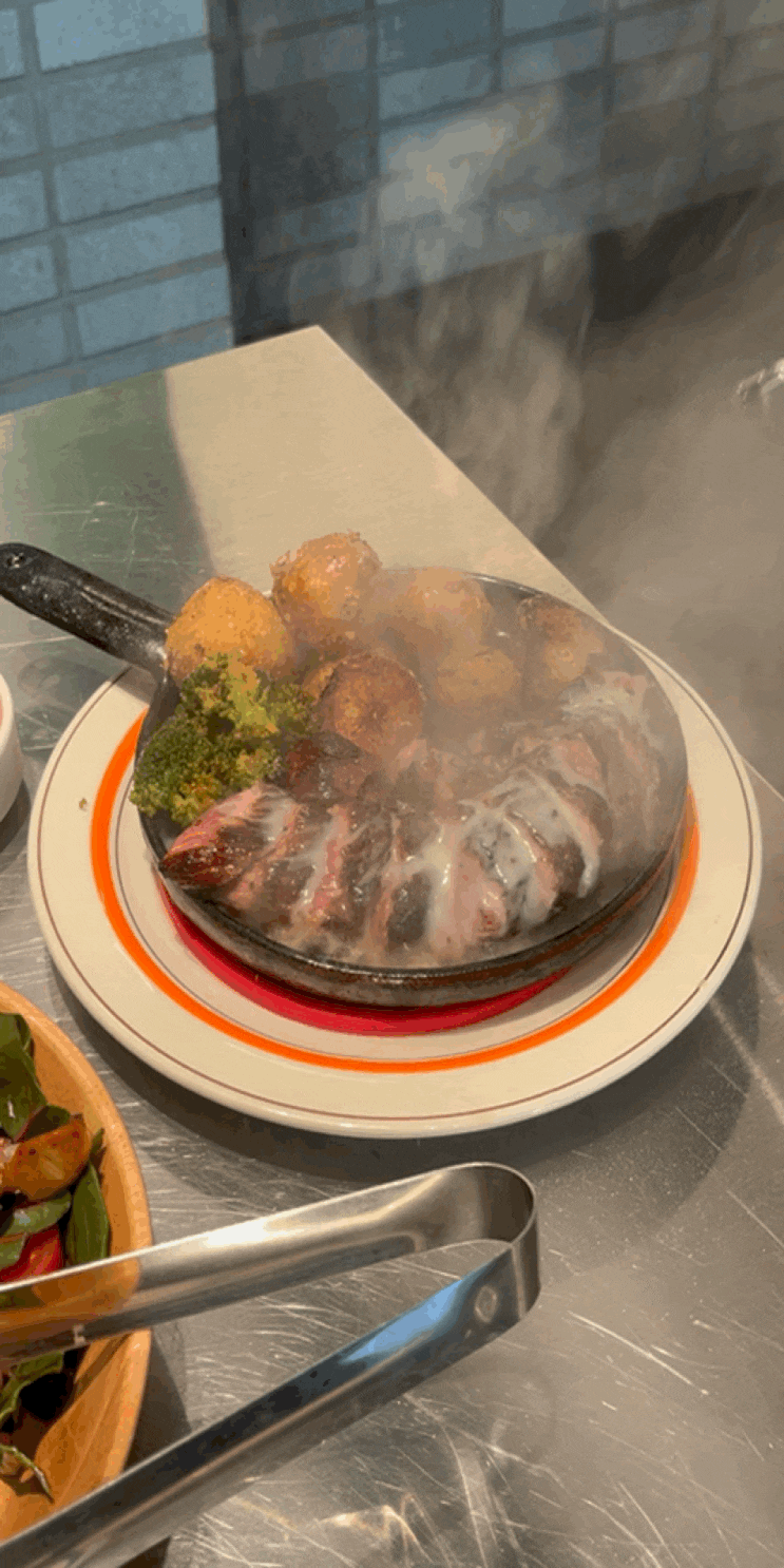  원주 맛집 불쇼 버터스테이크와 파스타가 너무 맛있는 덕수파스타