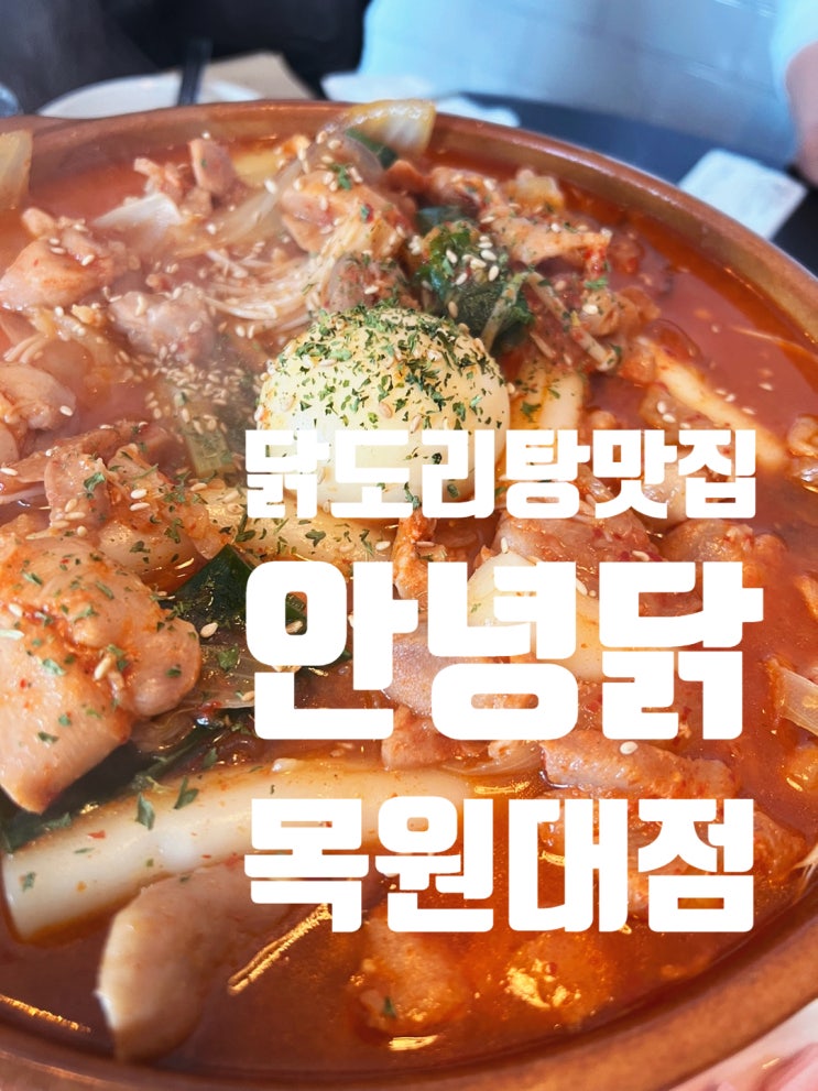  [대전서구] 대전 닭도리탕 맛집 가성비 최고 안녕 닭 목원대점