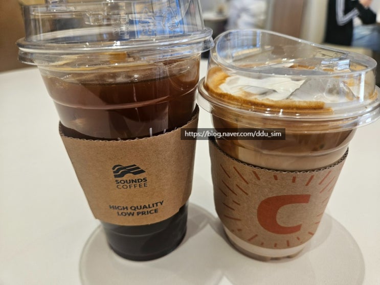  대구 이시아폴리스 커피가 맛있는 사운즈커피미니