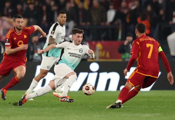  2024년3월15일 브라이턴 앤 호브 알비온 FC AS 로마 [ UEFA 유로파리그 축구 경기 분석 ] : "스포라이브 승부 예측 게임" + 무료머니증정