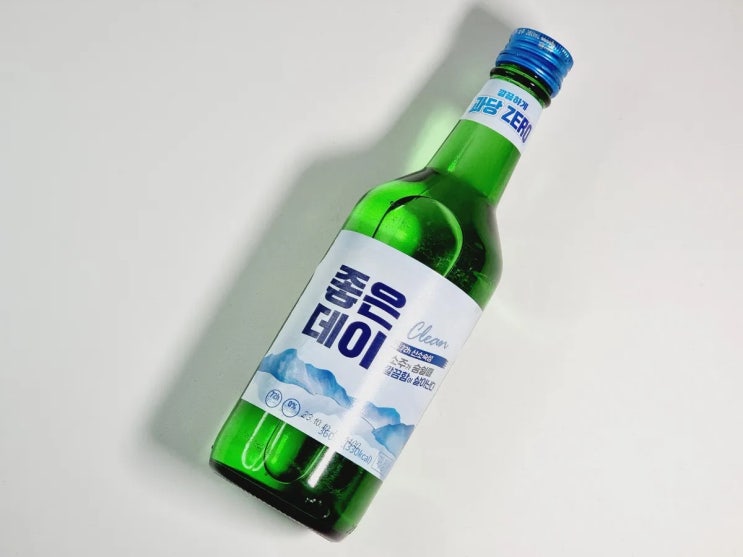  좋은데이 소주 과당제로 도수 칼로리 지역 모델