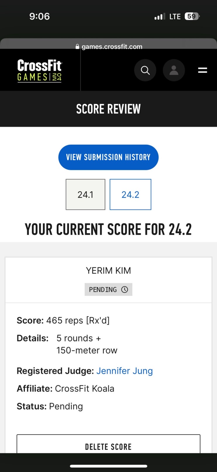  크로스핏 오픈 측정 24.2 후기(두 번째 와드)