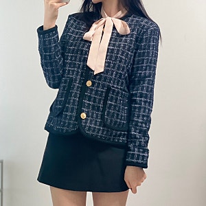 바이브리짓 트위드자켓 봄맞이 데이트룩, 하객룩 추천