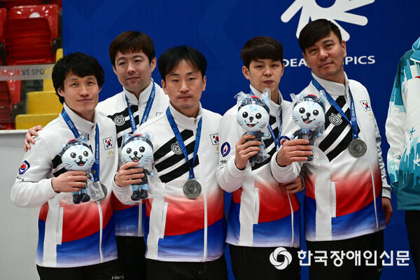 2023 에르주룸 동계 데플림픽대회 <b>컬링</b> <b>남자</b> 단체전 <b>은메달</b> 획득