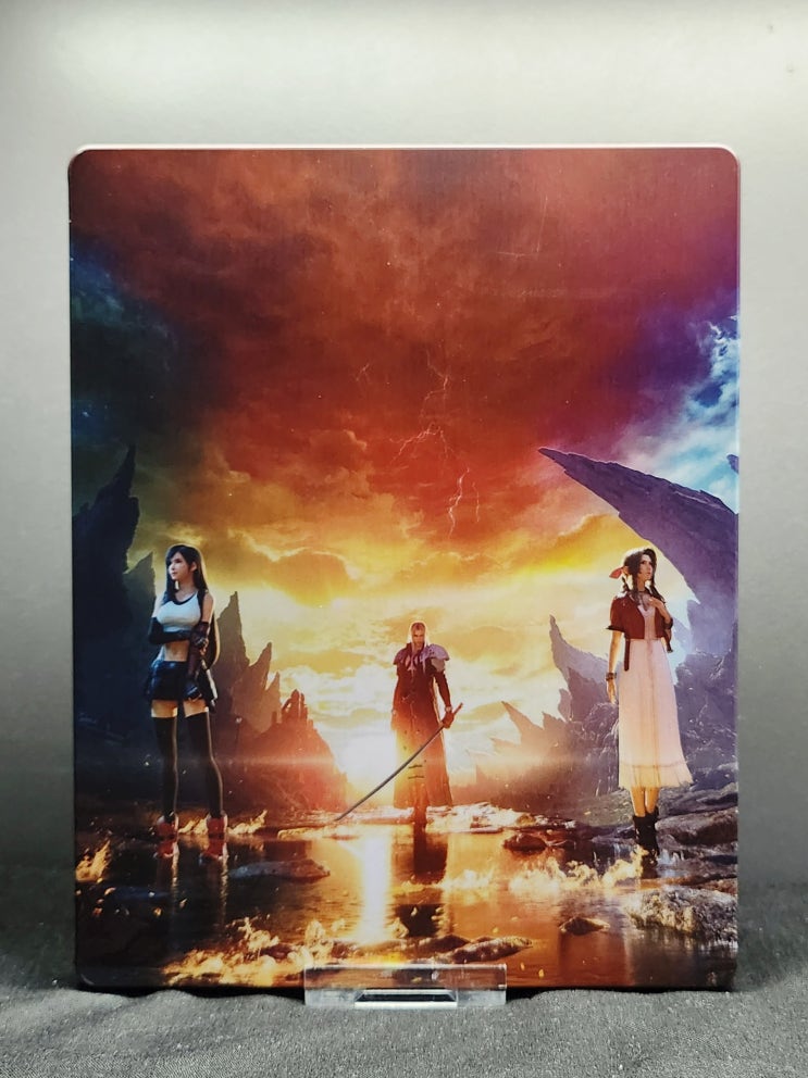  파이널 판타지 7 리버스 해외 예약구매 특전 스틸북 (Final Fantasy VII: Rebirth Pre-Order Steelbook)