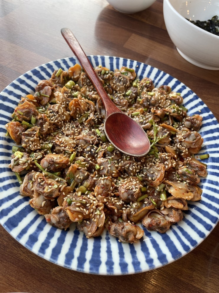  강화도 꼬막 맛집 꼬막한상