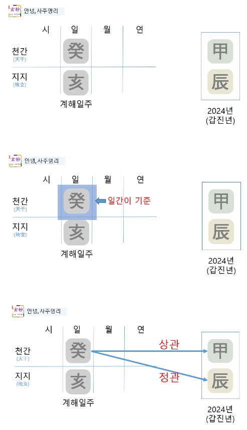  갑진년 2024년 계해일주 운세