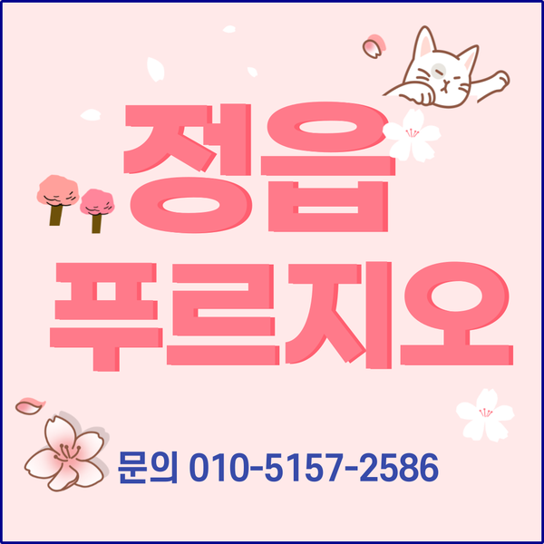  정읍 푸르지오 더 퍼스트 특별분양 정보
