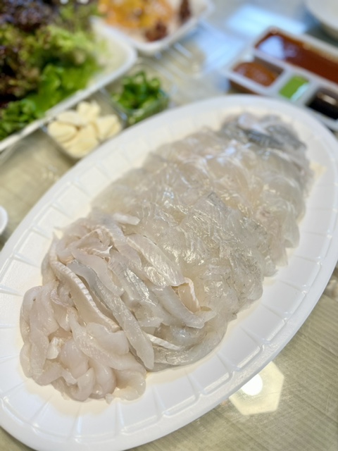  삼척 가성비 횟집 삼척중앙시장 바다회활어 회포장 가격 만원부터