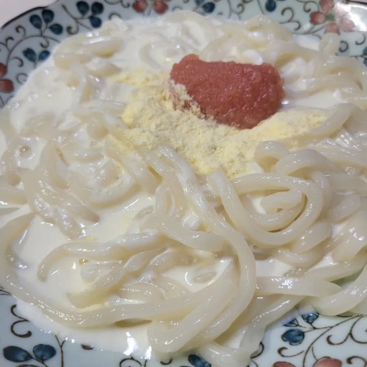  마켓컬리밀키트: [정호영 쉐프의 카덴 - 명란크림 우동 밀키트] 후기/ 맛있어요!