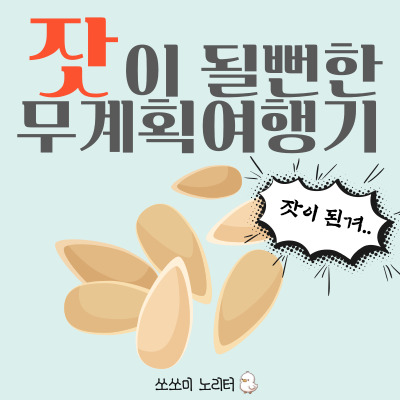 무계획 여행 - 경주여행, 계곡트레킹, 잣효능