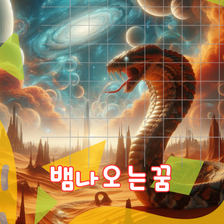  집에 뱀 나오는 꿈 해몽 작은 뱀 나오는 꿈 큰뱀 나오는 꿈