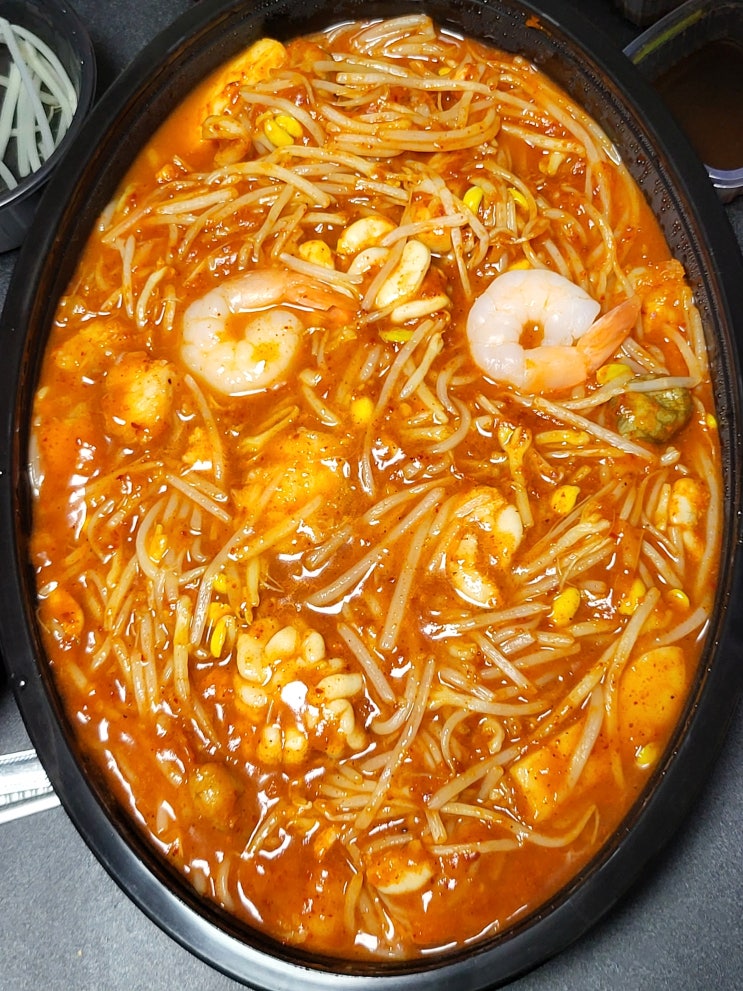  각산 동해물 찜/지성이 해물찜/배달 포장/대구혁신도시 해물찜/아구찜 맛집/대구 동구 맛집/콩나물이기가 막히는 곳