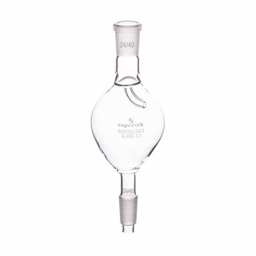  [유리초자] 증류 트랩 어댑터 Splash Head Adapter, Pear Shape