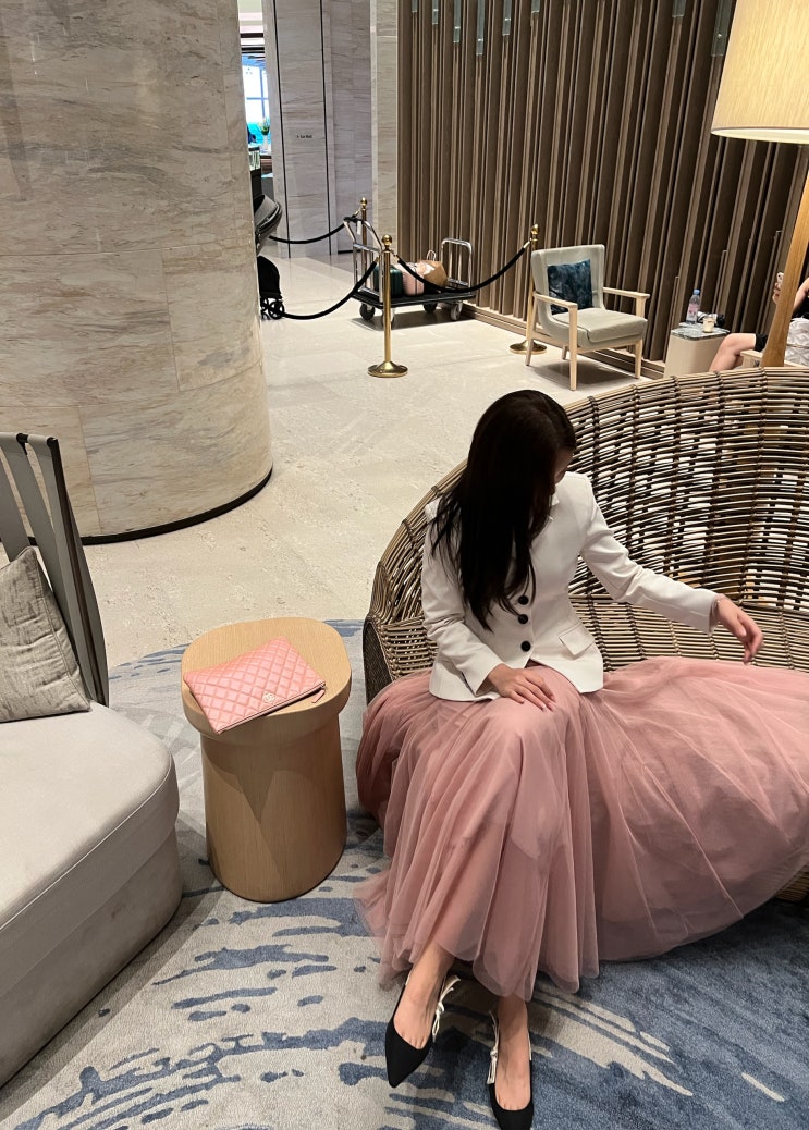  드와 de roi 맥시 샤 스커트