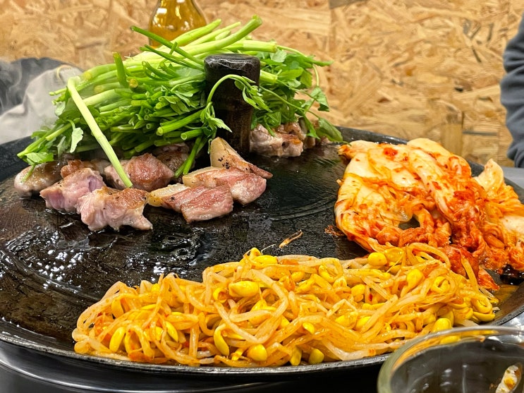  [송파] 목구멍 방이점 미나리 솥뚜껑 삼겹살 잠실역 맛집