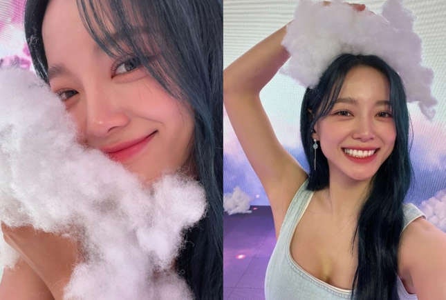 김세정(96년), 파격 상의로 드러낸 반전 글래머 자태까지...괌 밝힌 미모