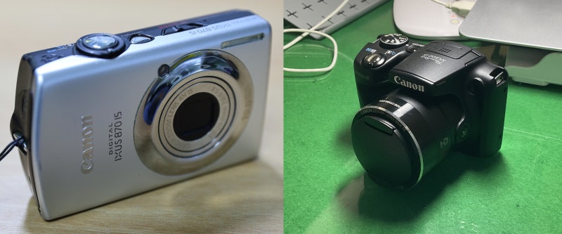 [1부] 나의 첫 카메라, 캐논 IXUS 870 IS & 캐논 SX500IS