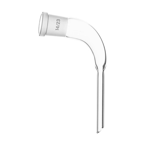  [유리초자] 단형 곡형 증류 어댑터 Receiver Delivery Adapter - Short Stem