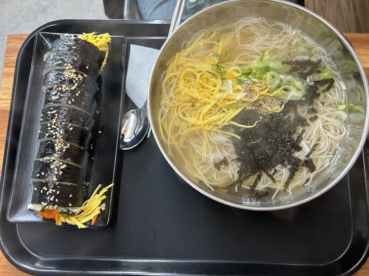  영등포시장역 맛집 내돈내산, 신의한국수 점심 4,900원