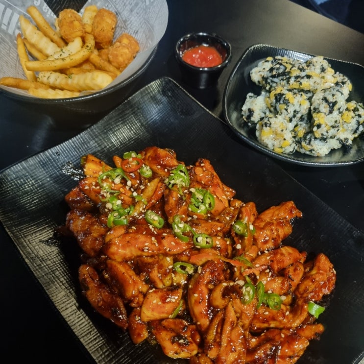  산본치킨 맛집 치밥 매운맛 땡길때 화락바베큐치킨