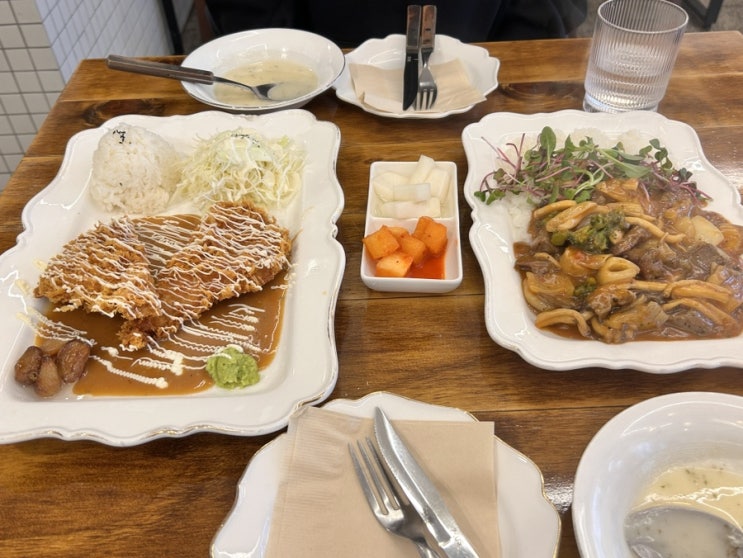  [대전 오류동] 돈까스 맛집 7930 손님식탁