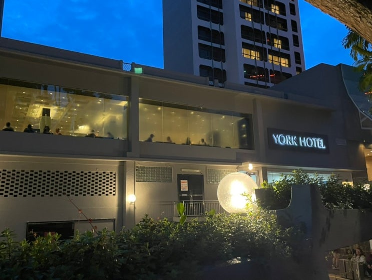 4인 가족여행 싱가포르 호텔 요크호텔 York Hotel 숙박후기