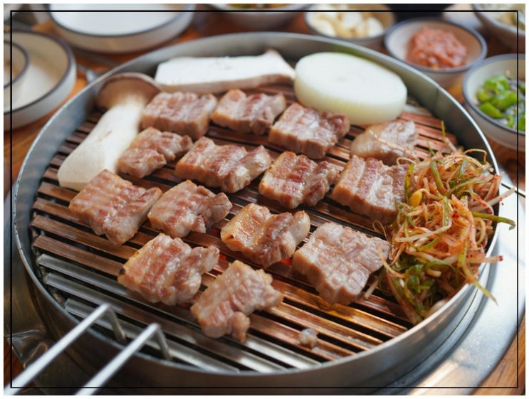  공주 한식 맛집 삼겹살 찐으로 맛난 숯불화로최고집, 공주시내맛집 내돈내산 후기