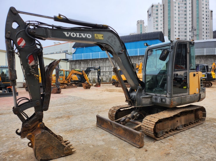  볼보 EC55C 2010년식 딱따구리집게 가동 만천시간대 02 중고굴삭기