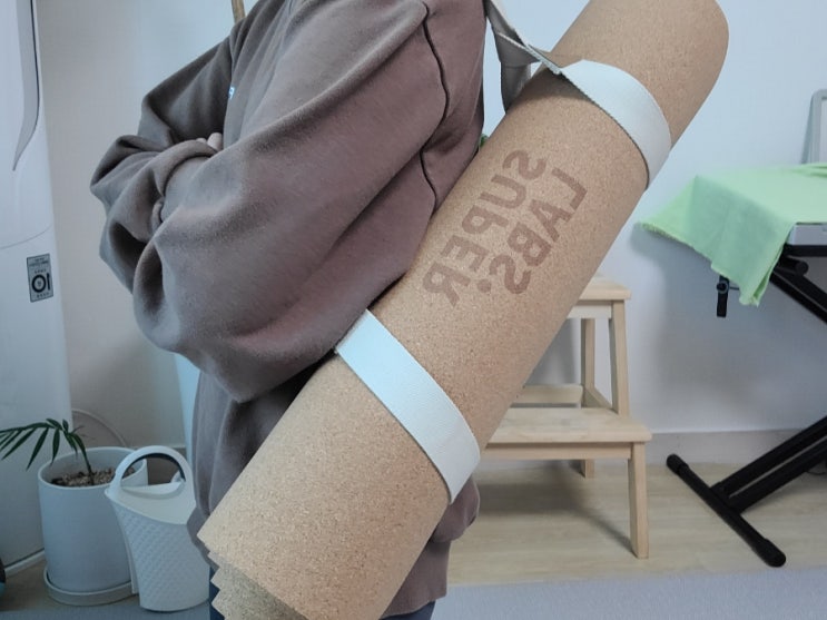  친환경 요가 매트, 슈퍼랩스_ 분위기 있게 운동하기 환경도 생각하기