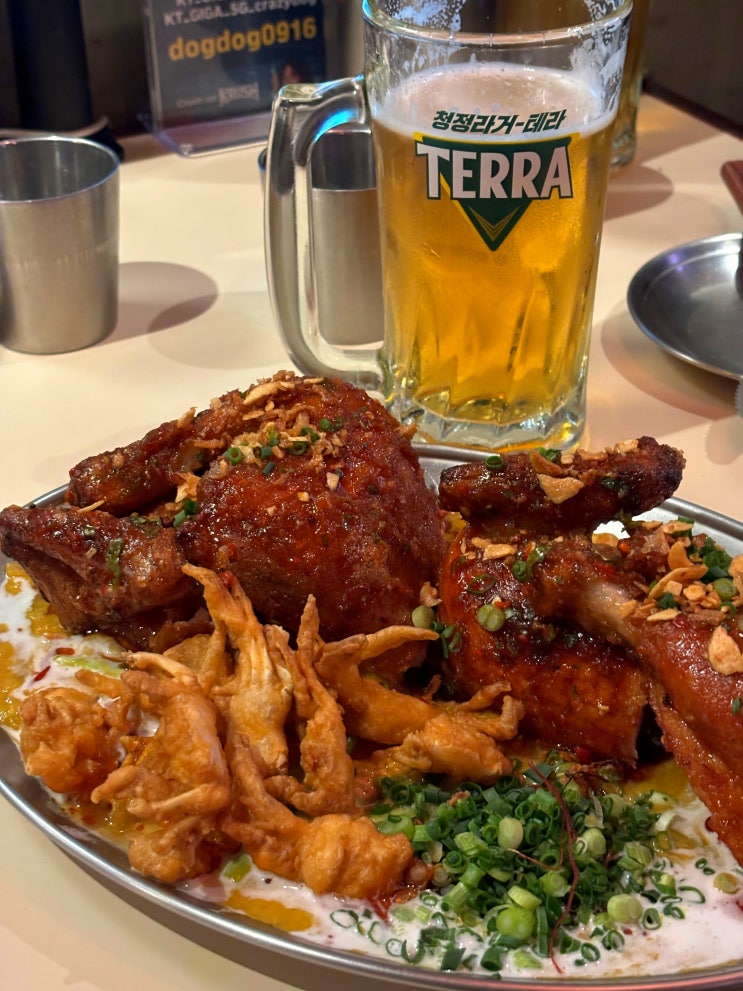  서울 군자역 맛집 줄서는식당 도른계 치맥 후기 및 메뉴 추천