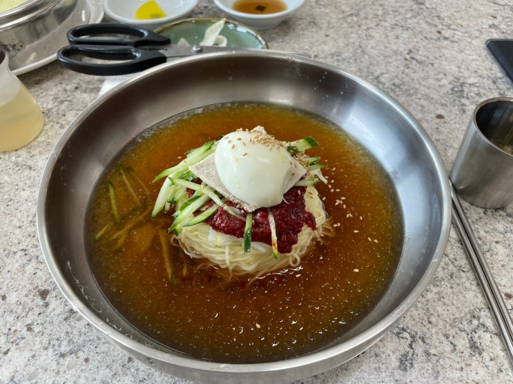  평택 송탄 이충동맛집 평택가야밀면 내돈내산 방문 후기