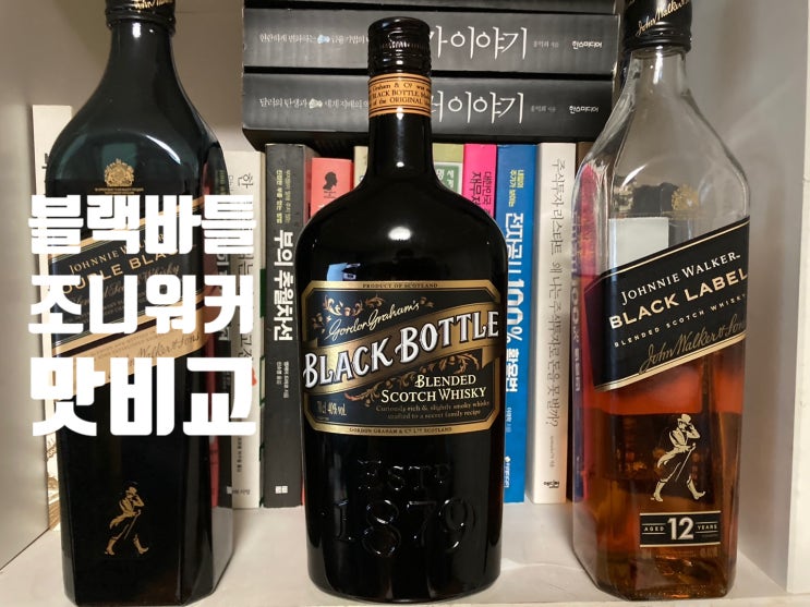  입문용블랜디드 블랙 보틀 2만원대 가성비 가격 끝판왕 조니워커 맛 비교?