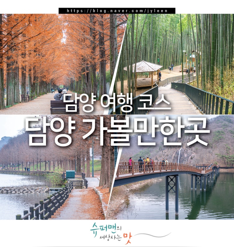 전남 담양 가볼만한곳 드라이브 담양 여행 코스