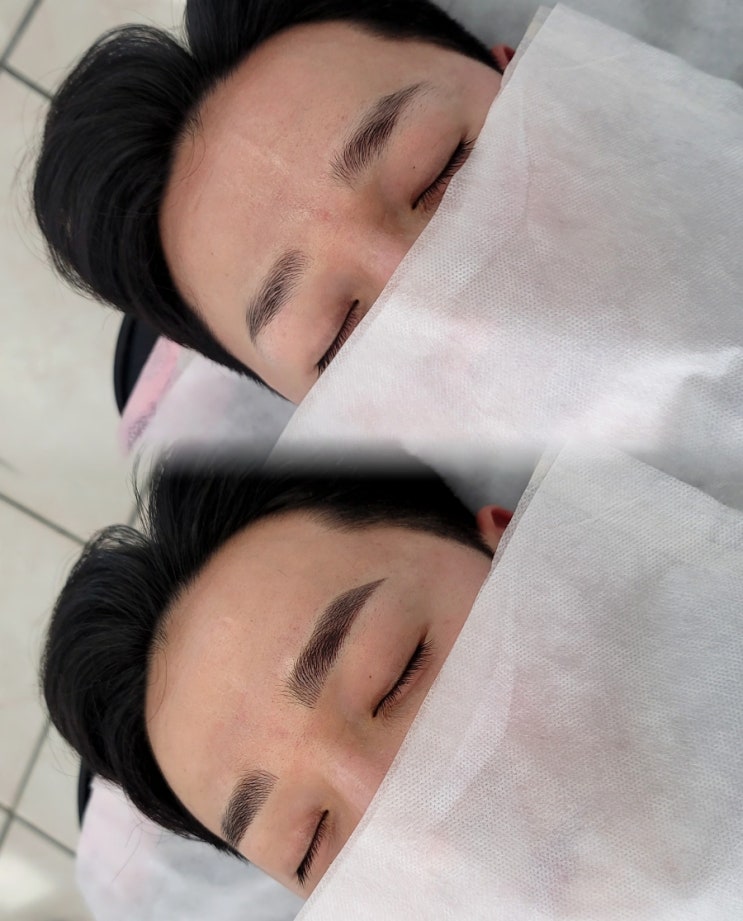  제주 남자눈썹 전문샵, 방문후기
