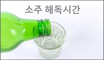  소주 해독시간 알아볼까요