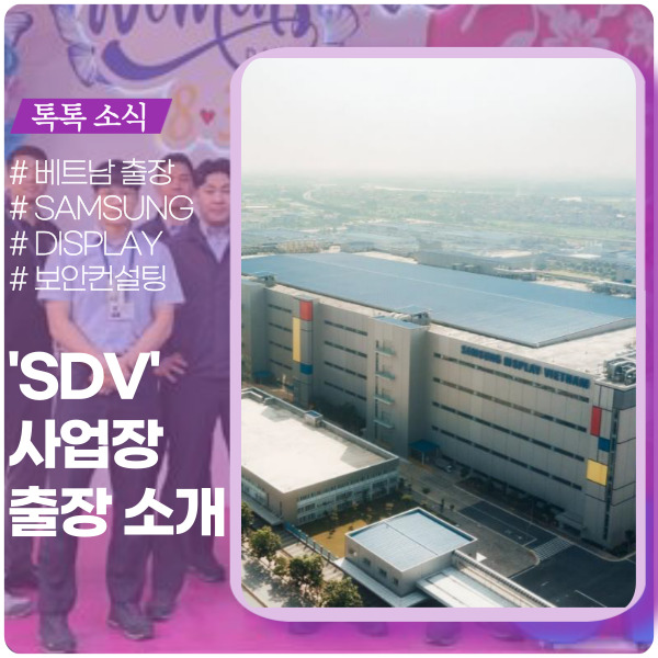SDV 사업장 보안 컨설팅 출장 SDV 사업장 보안 컨설팅 출장