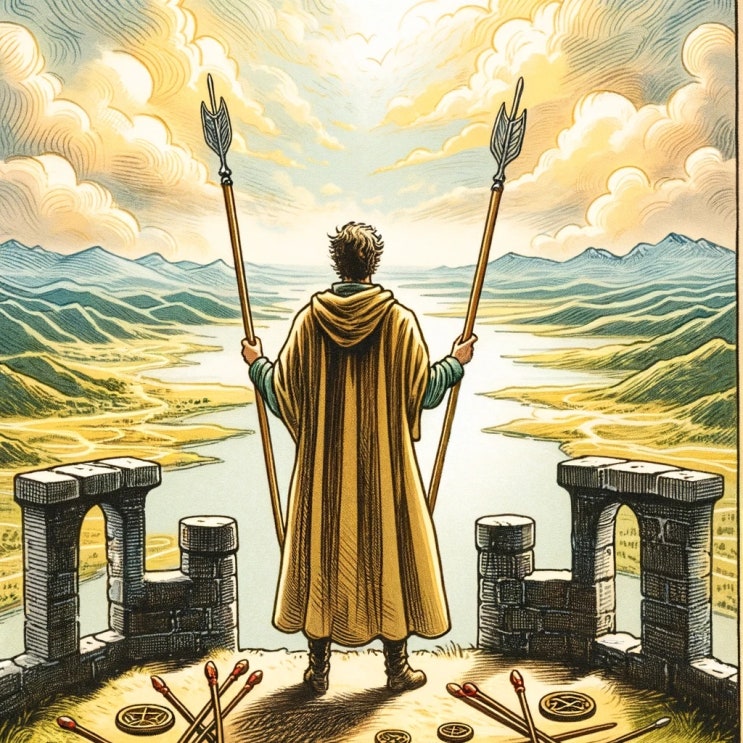 2 of Wands